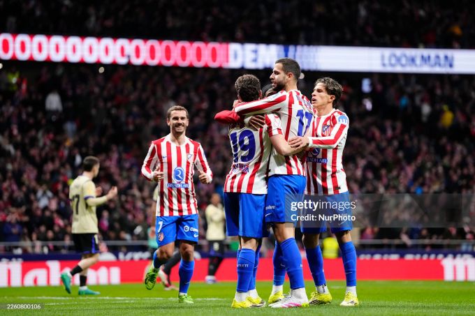 Испания Кубоги. "Атлетико" илк ўйинда "Барселона" дарвозасига жавобсиз 4 та гол урди