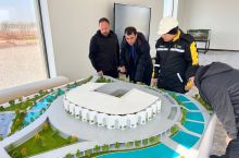 ЎФА раҳбарияти Янги Тошкент стадиони қурилиш жараёни билан танишди