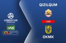 Суперлига. "Қизилқум" – ОКМК 0:0 (матнли трансляция)