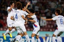 Korea see off Colombia on penalties